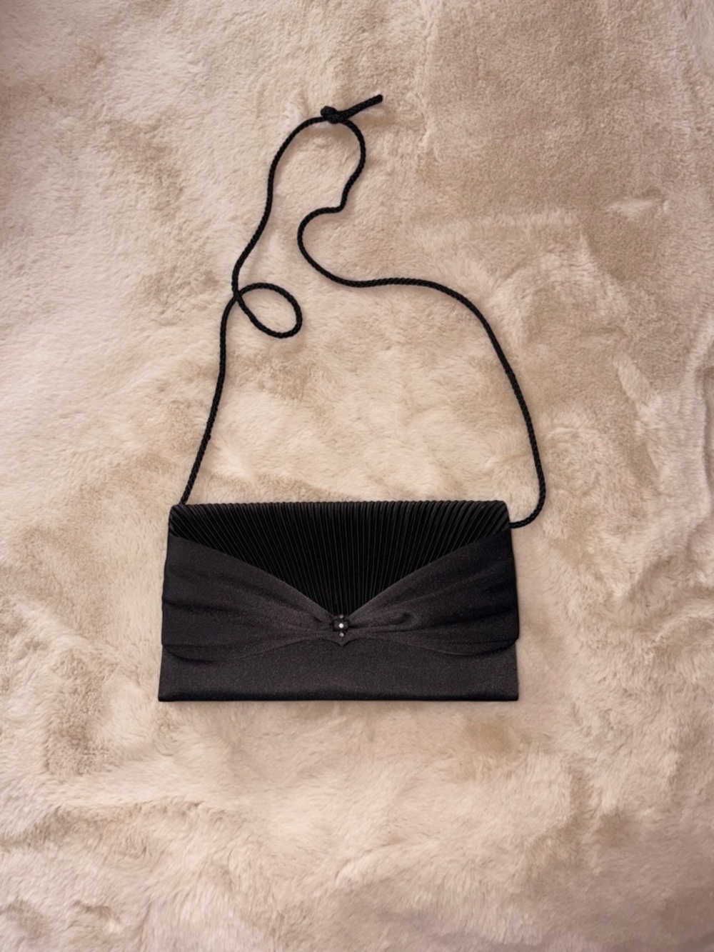 Black Evening Clutch Bag